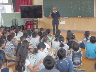 西の宮貝塚出前授業